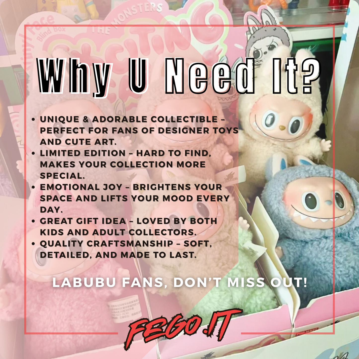 New FEGO.IT Labubu™ V3.
