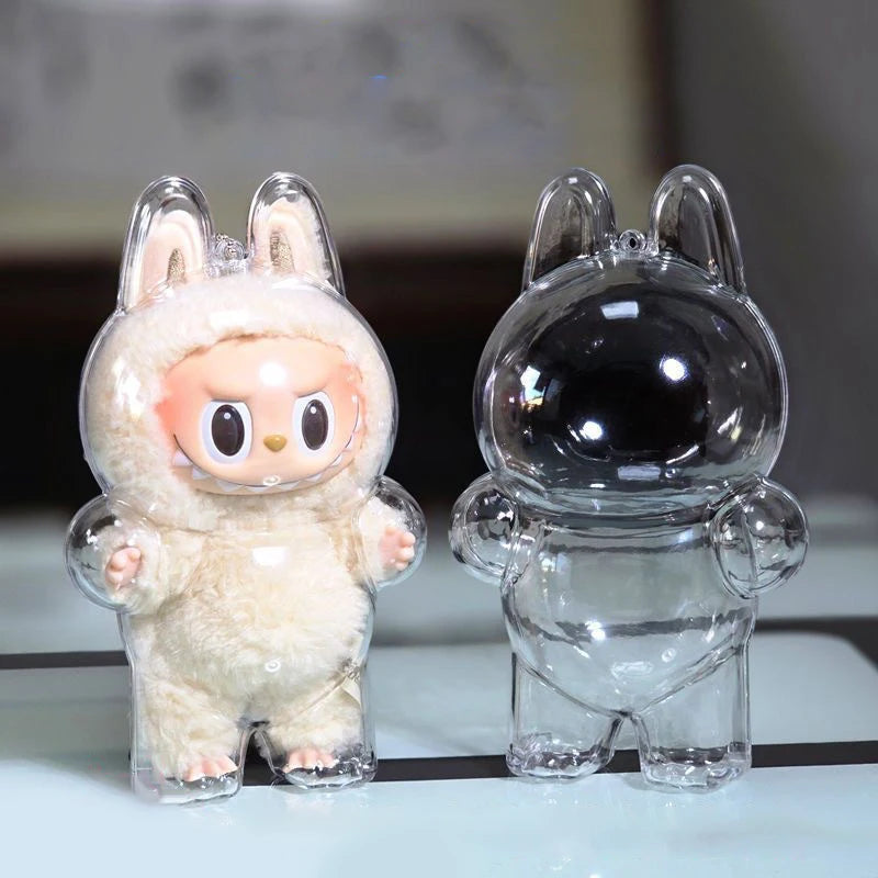 Labubu Plastic Case Backpack Charms
