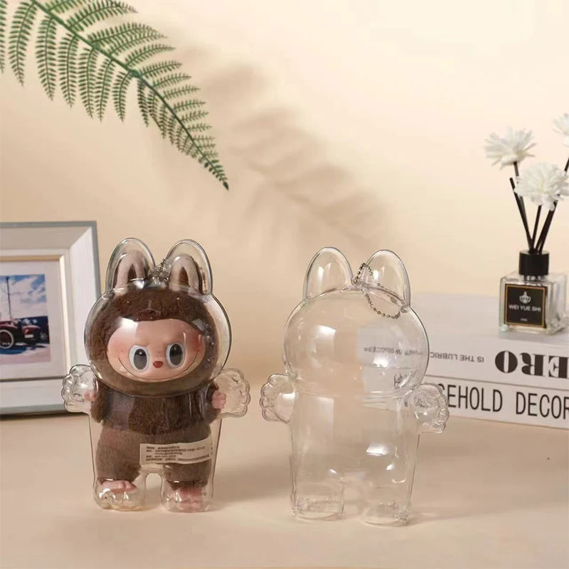 Labubu Plastic Case Backpack Charms