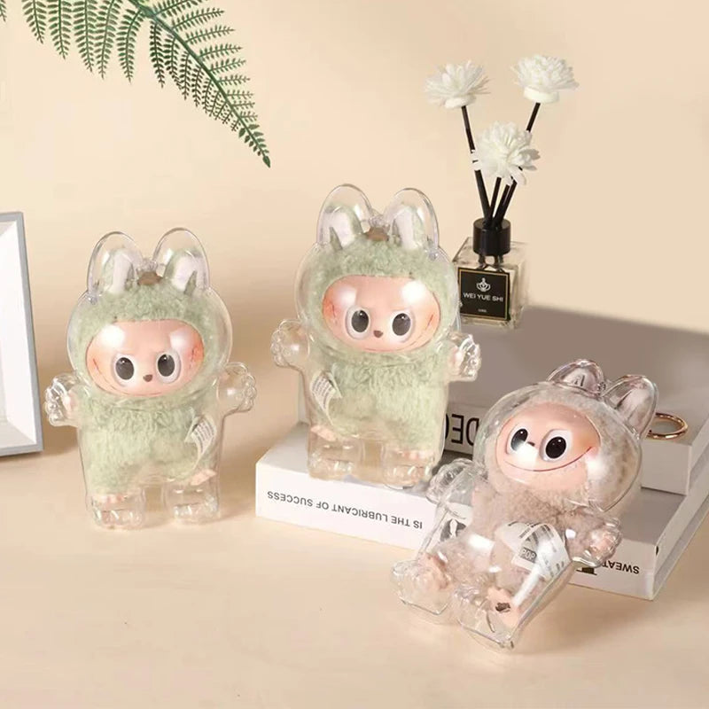 Labubu Plastic Case Backpack Charms