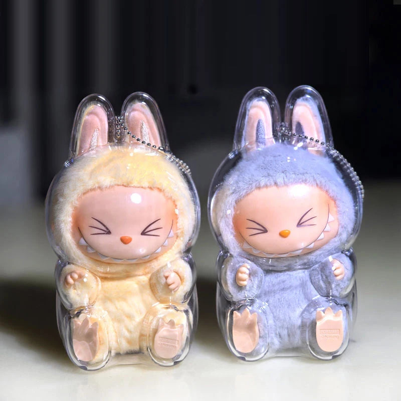 Labubu Plastic Case Backpack Charms