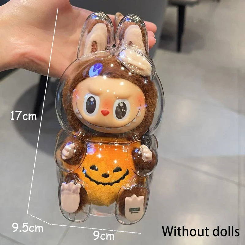 Labubu Plastic Case Backpack Charms