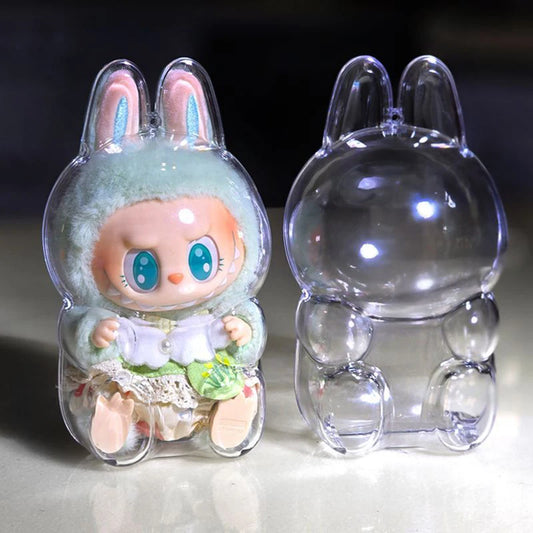 Labubu Plastic Case Backpack Charms